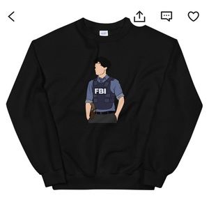 Criminal minds Reid graphic sweatshirt